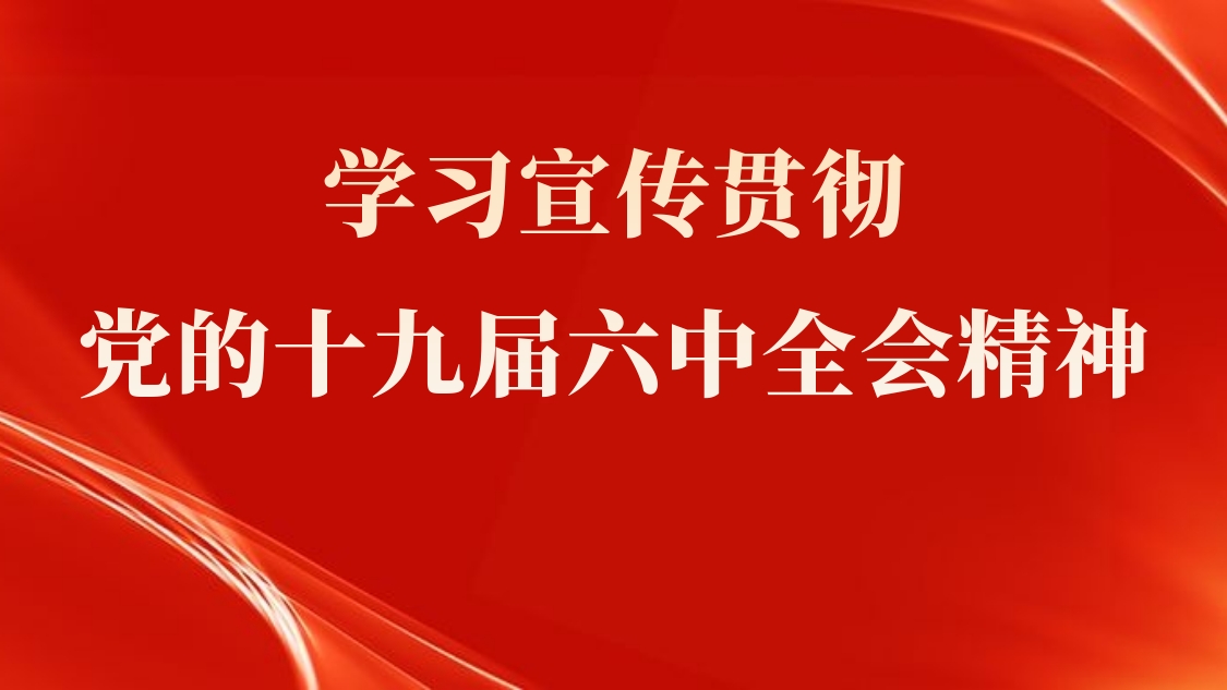 主题党课：学习宣传贯彻党的十九届六中全会精神